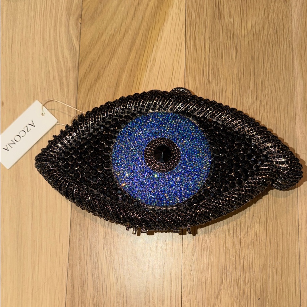 Black and Blue Eye Key Holder